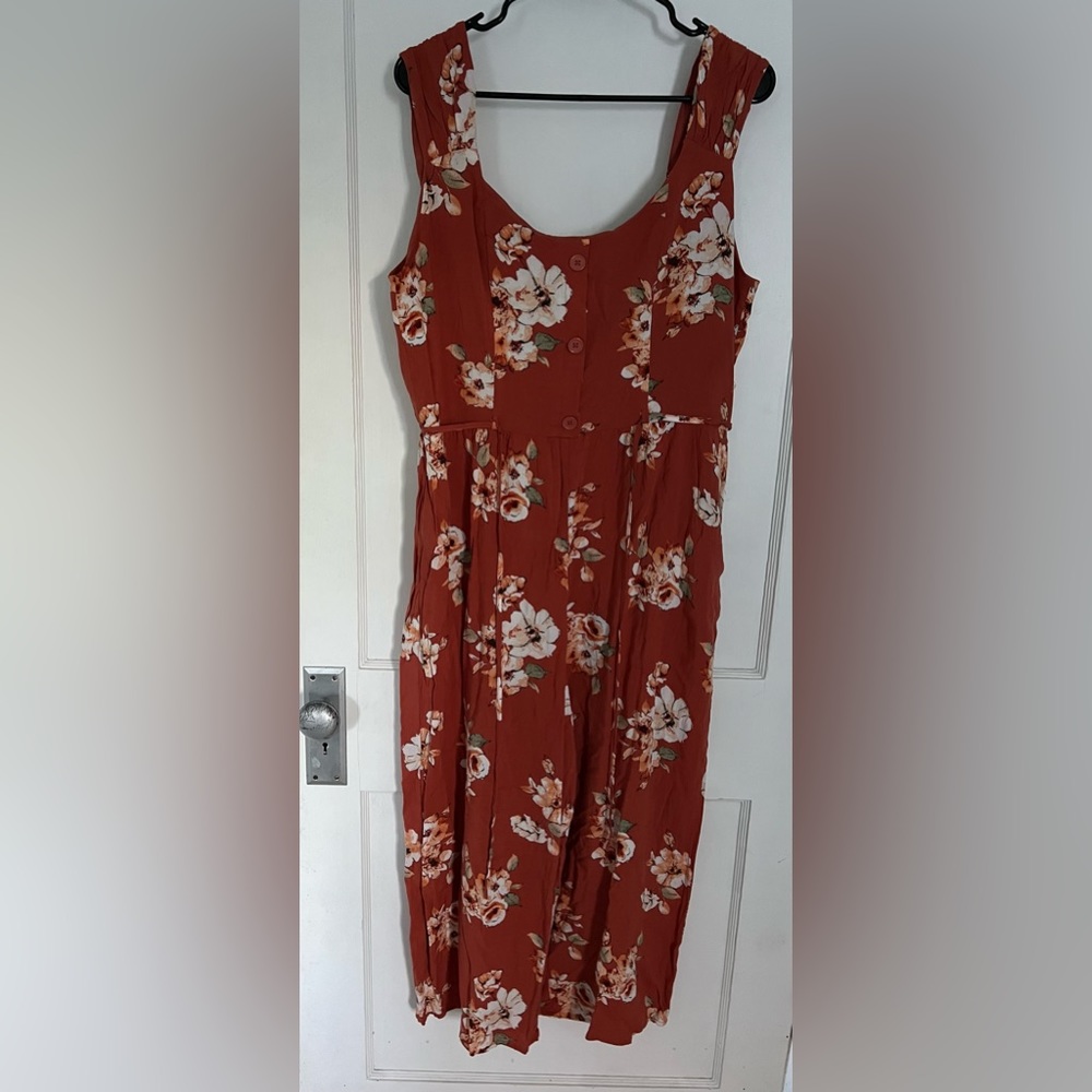 XL floral jumpsuit - worn once